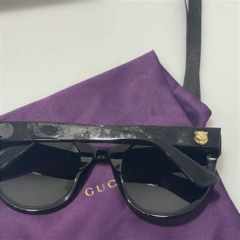 gg0028s sunglasses gucci|gucci havana square sunglasses.